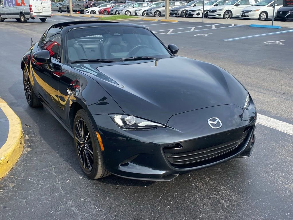 Used 2024 MAZDA MX-5 Miata RF Grand Touring w/ Weather Package RWD image 2