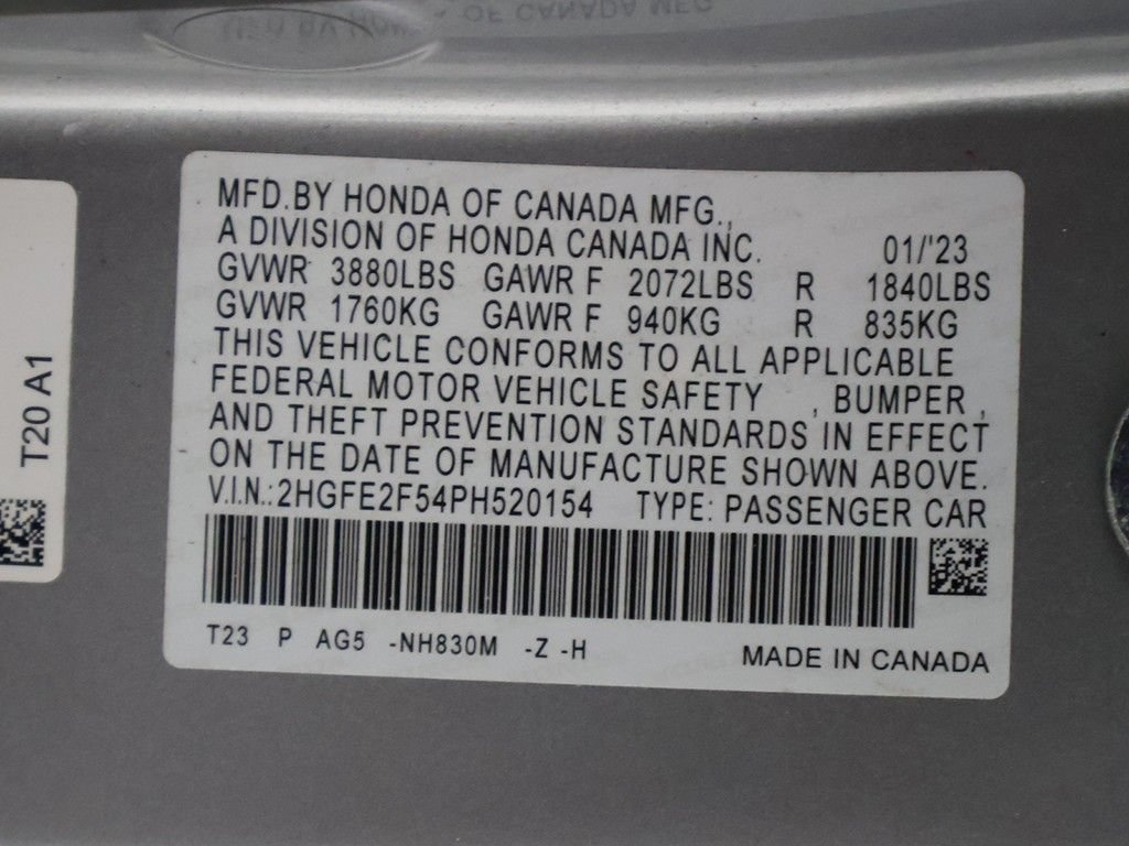 Used 2023 Honda Civic Sport image 47