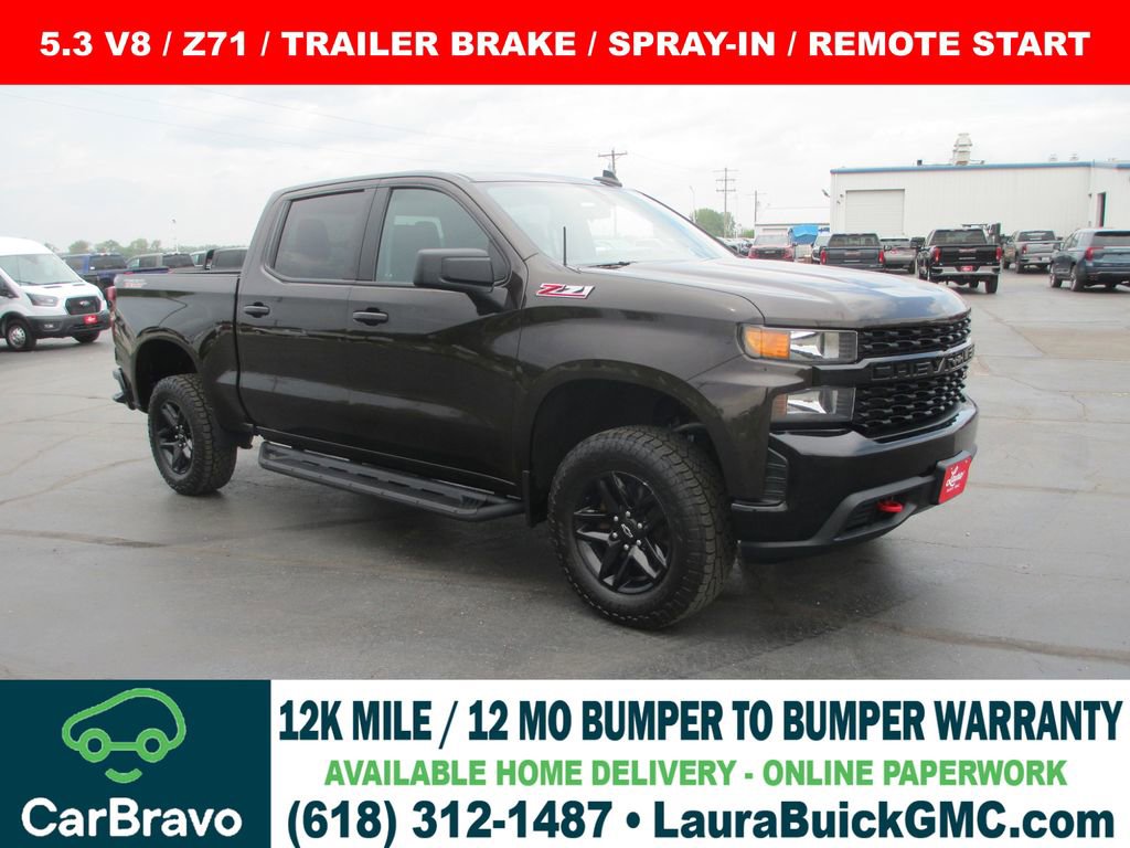 Used 2019 Chevrolet Silverado 1500 Custom Trail Boss w/ Custom Convenience Package image 1