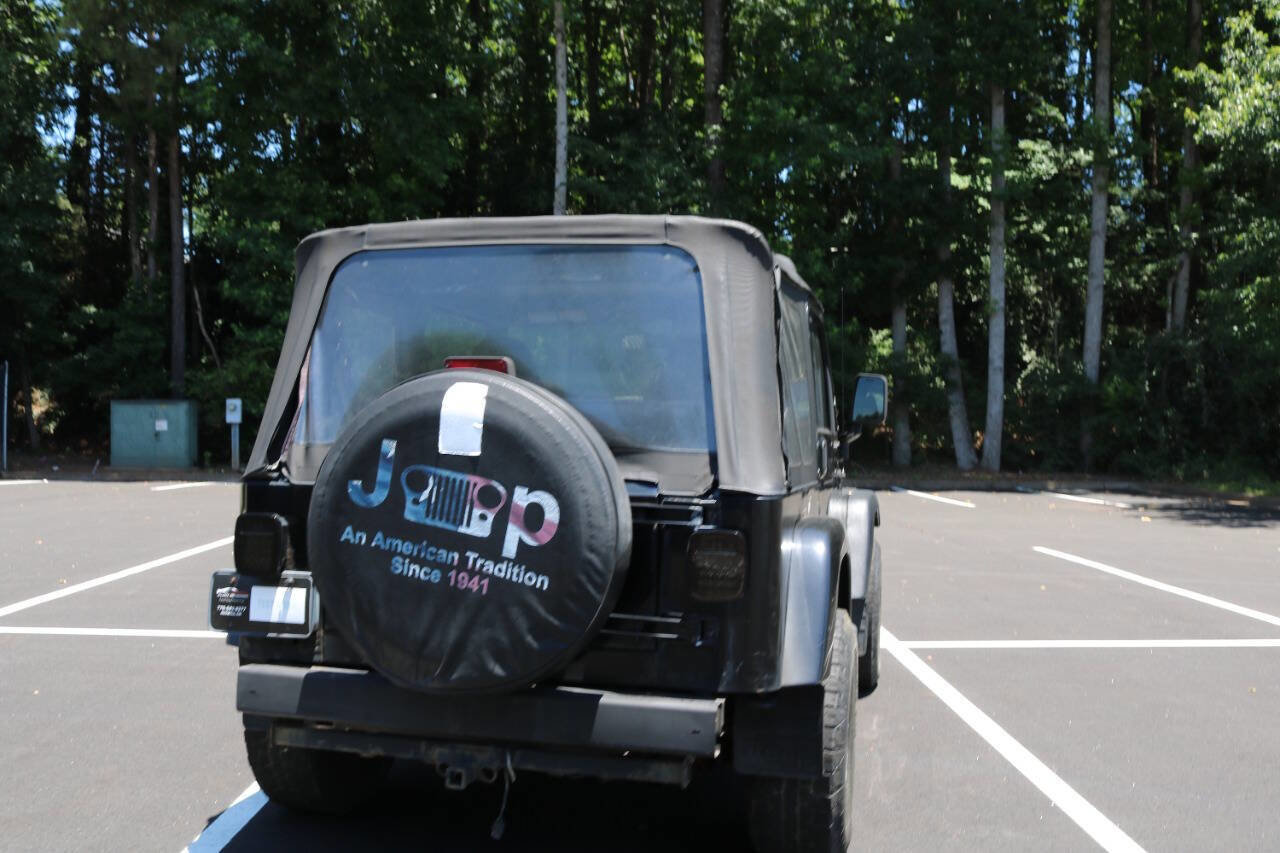 Used 2001 Jeep Wrangler Sport AWD/4WD image 42