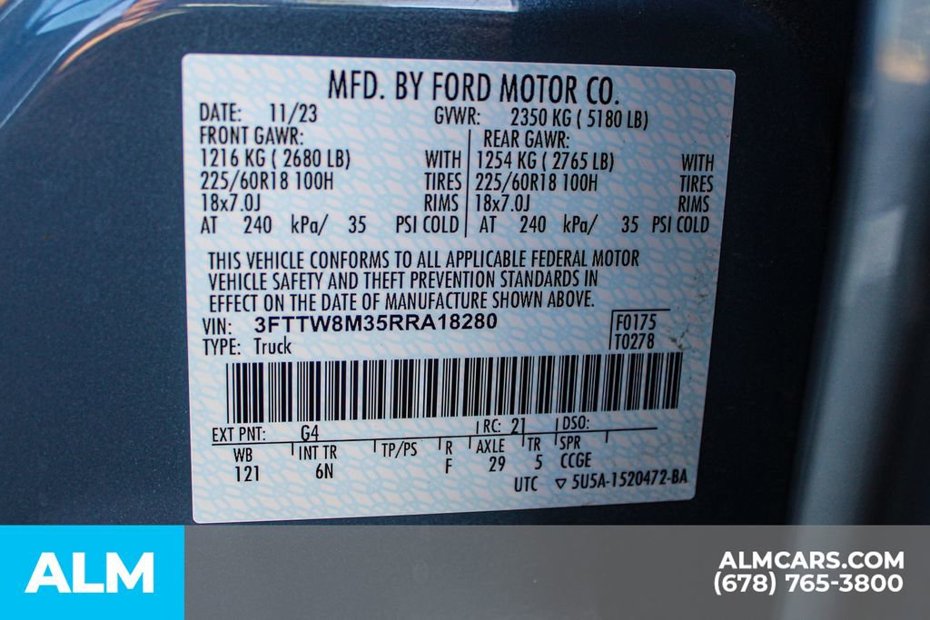 Used 2024 Ford Maverick Lariat image 43