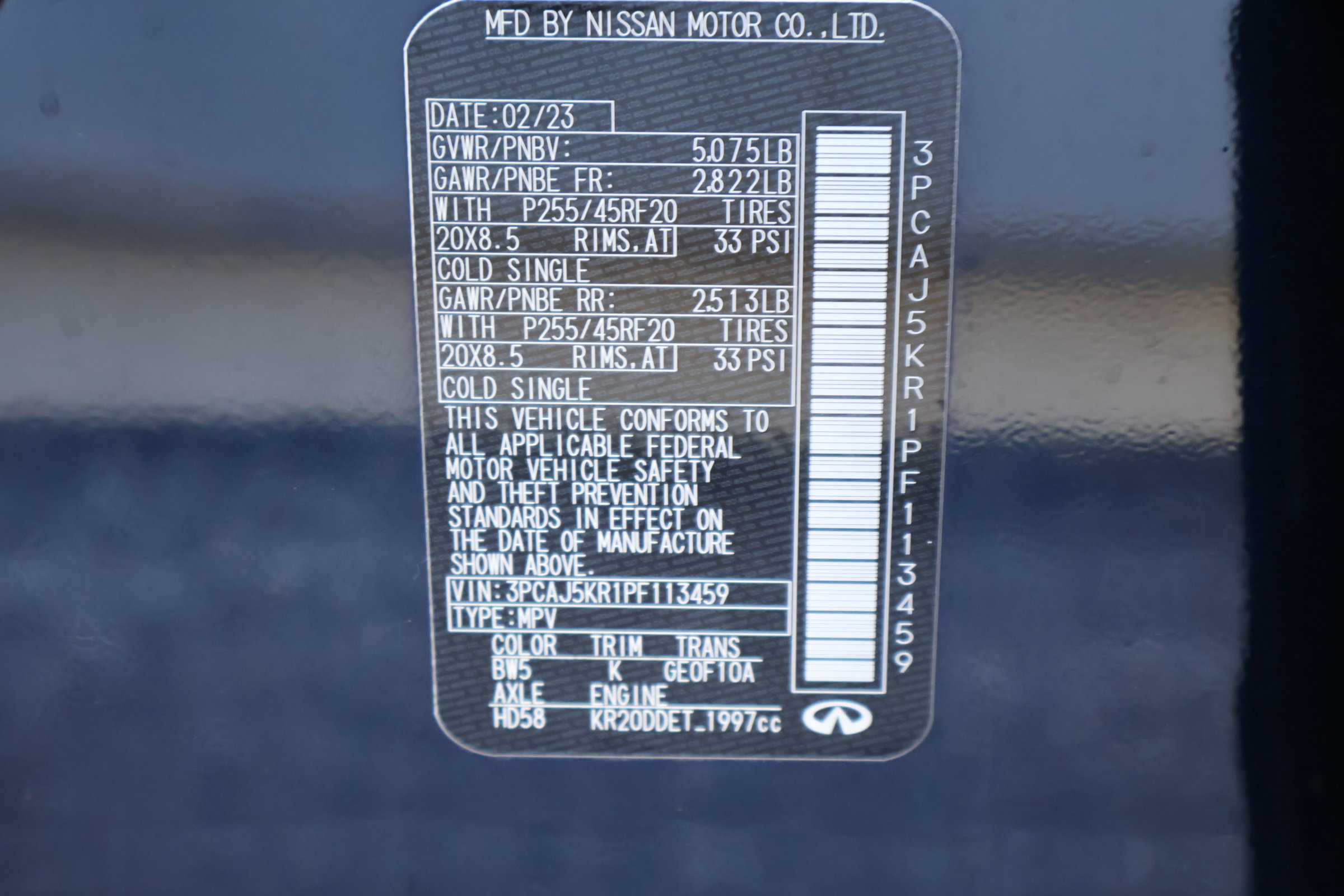 Certified 2023 INFINITI QX55 Essential image 31