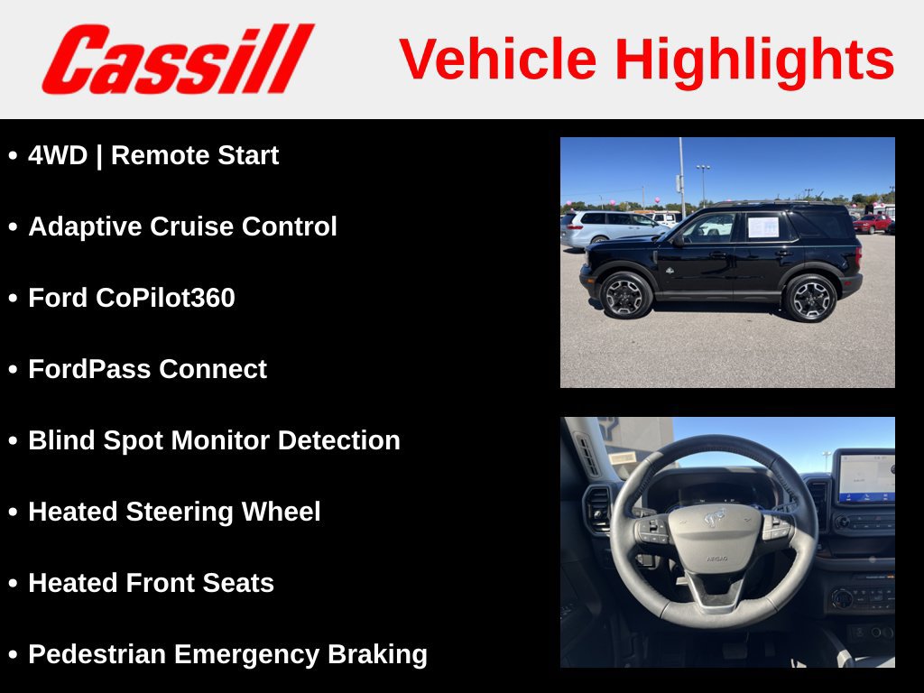 Used 2021 Ford Bronco Sport Outer Banks AWD/4WD image 7