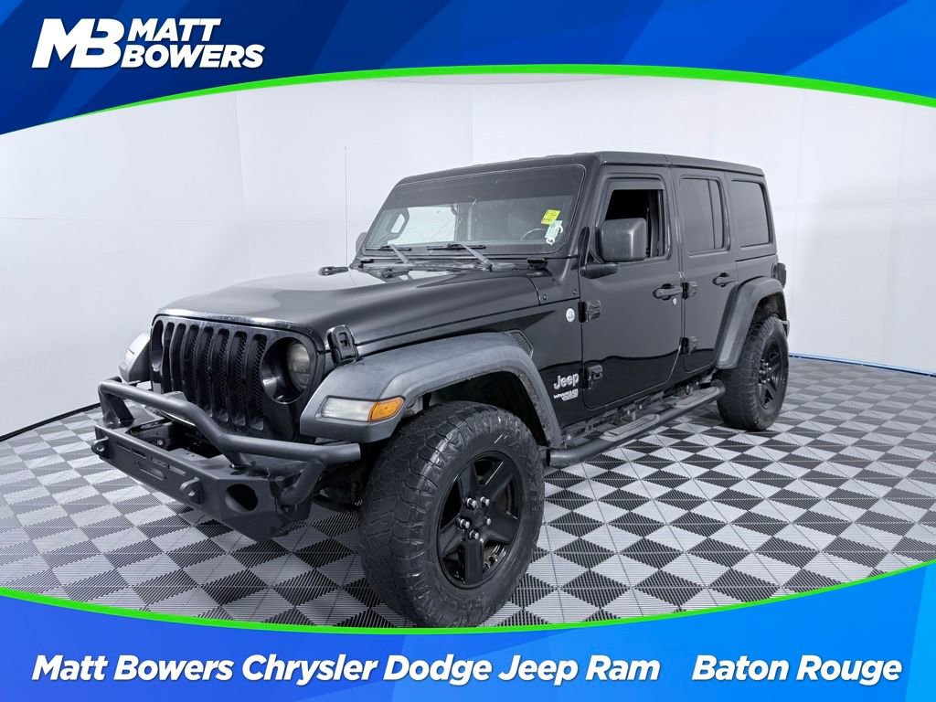 Used 2018 Jeep Wrangler Unlimited Sport S