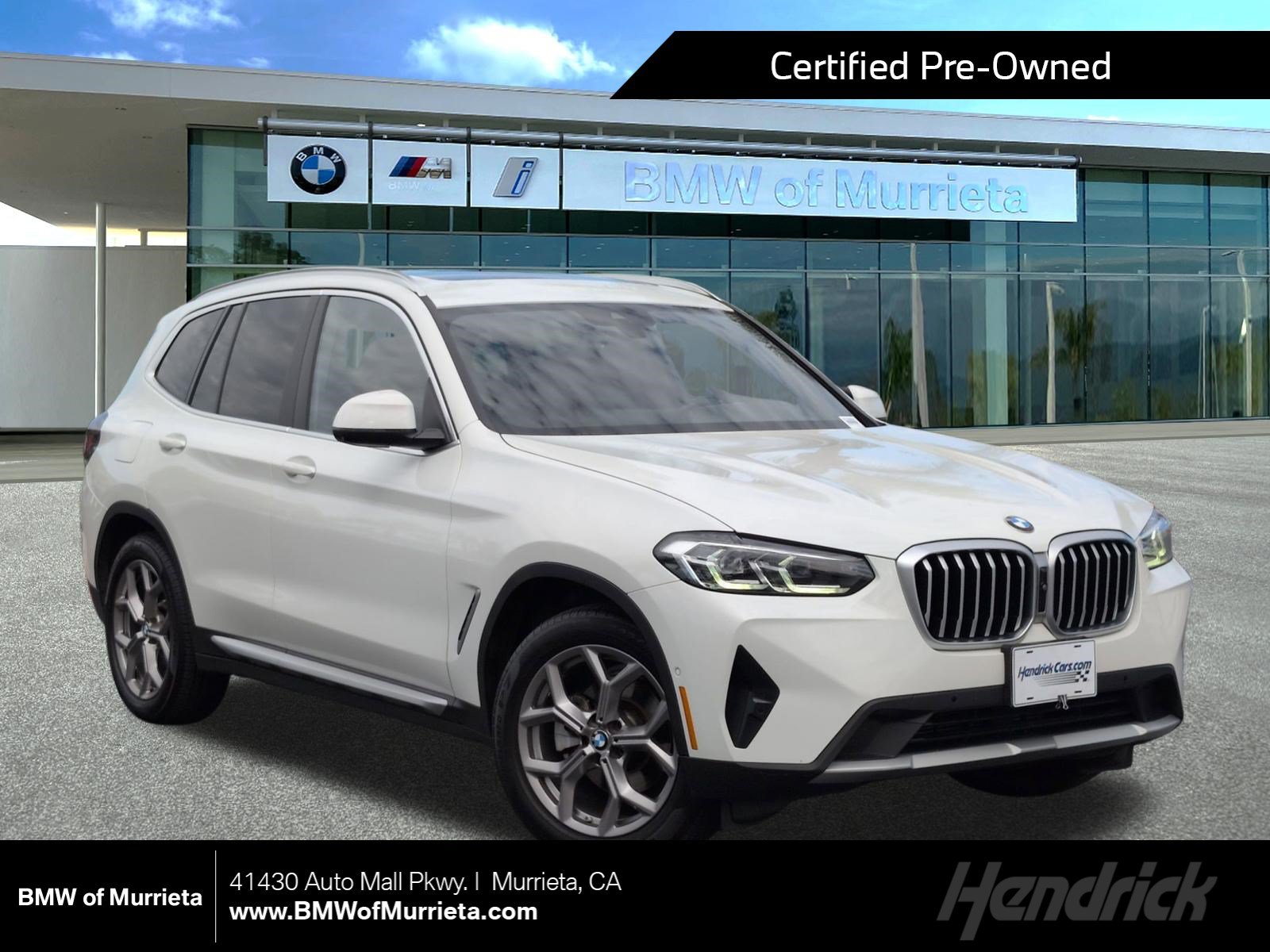 Certified 2023 BMW X3 sDrive30i w/ Premium Package w/ZPA RWD image 1