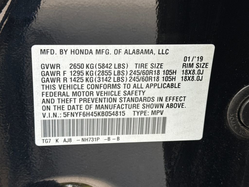 Used 2019 Honda Pilot EX-L image 30