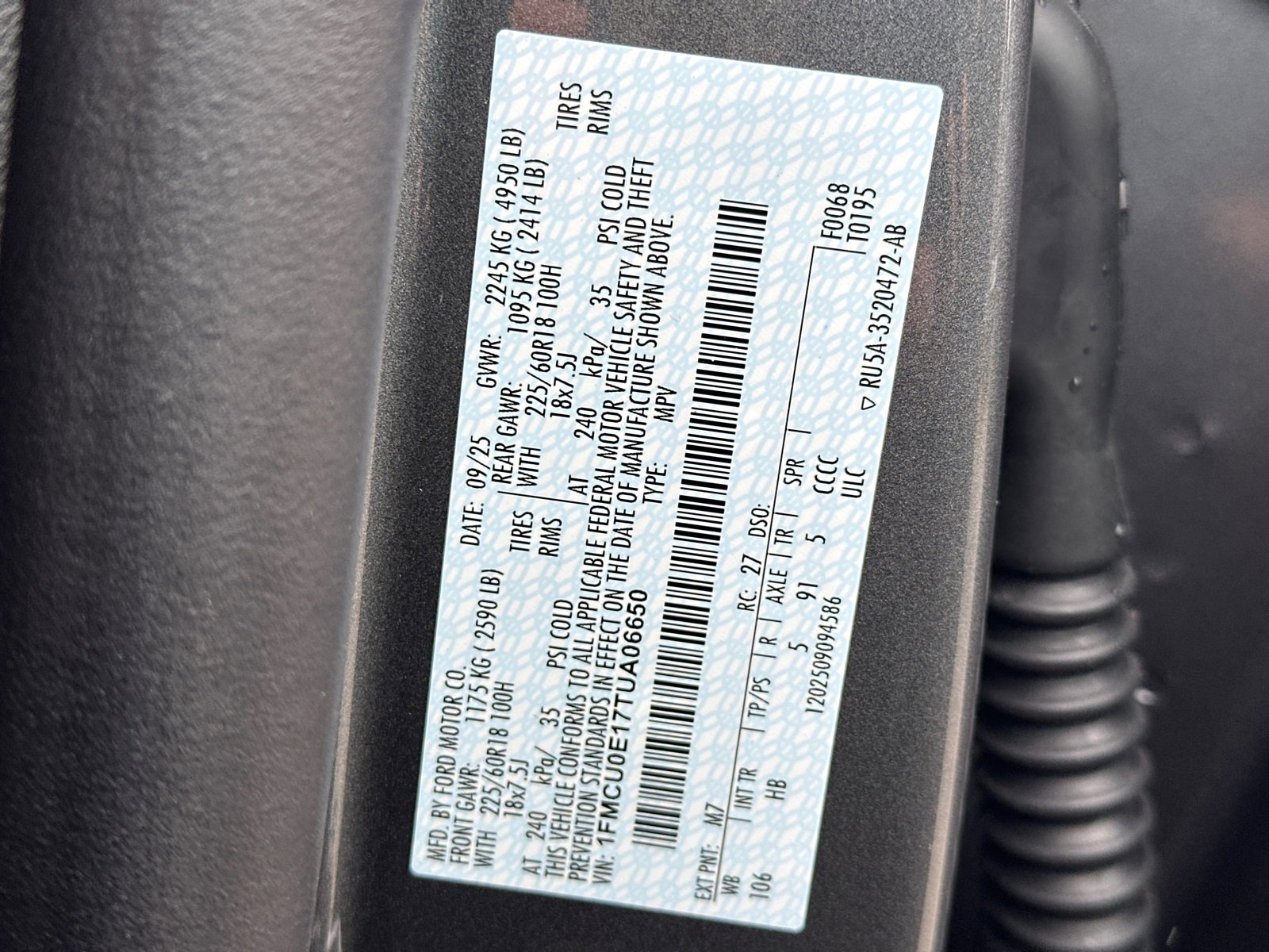 New 2026 Ford Escape SE image 34