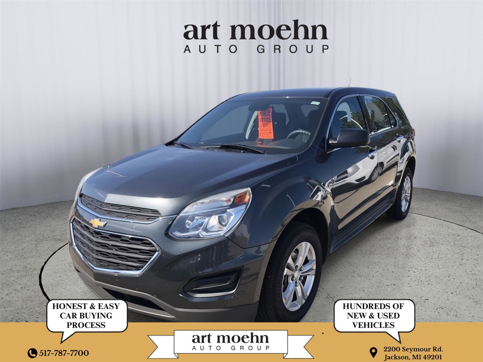 Used 2017 Chevrolet Equinox LS