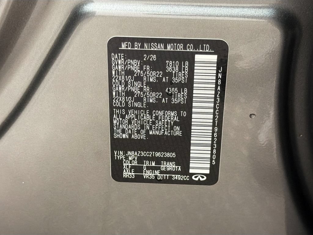 New 2026 INFINITI QX80 Autograph AWD/4WD image 38