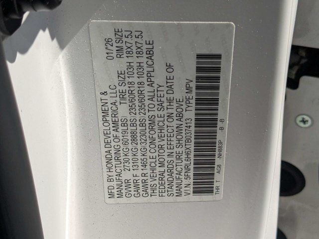Used 2026 Honda Odyssey EX-L image 18
