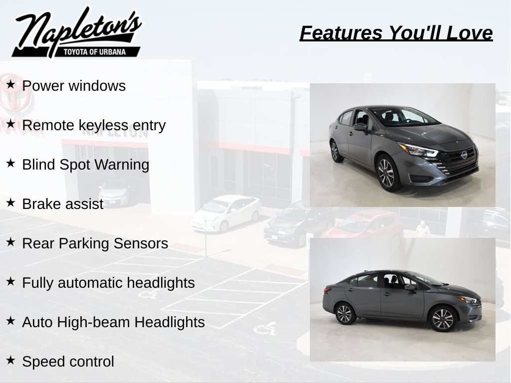 Used 2025 Nissan Versa SV FWD image 6