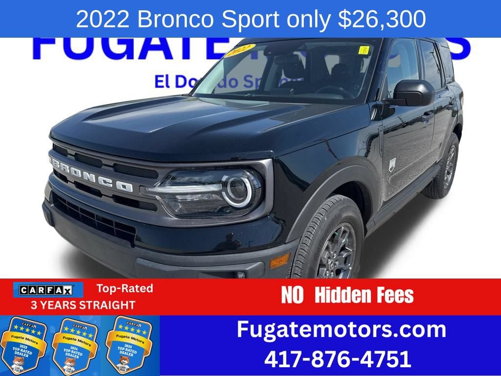 Used 2022 Ford Bronco Sport Big Bend w/ Convenience Package