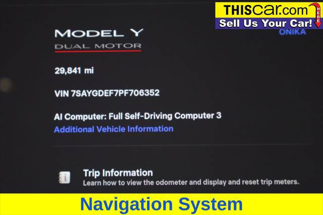 Used 2023 Tesla Model Y Performance AWD/4WD image 13