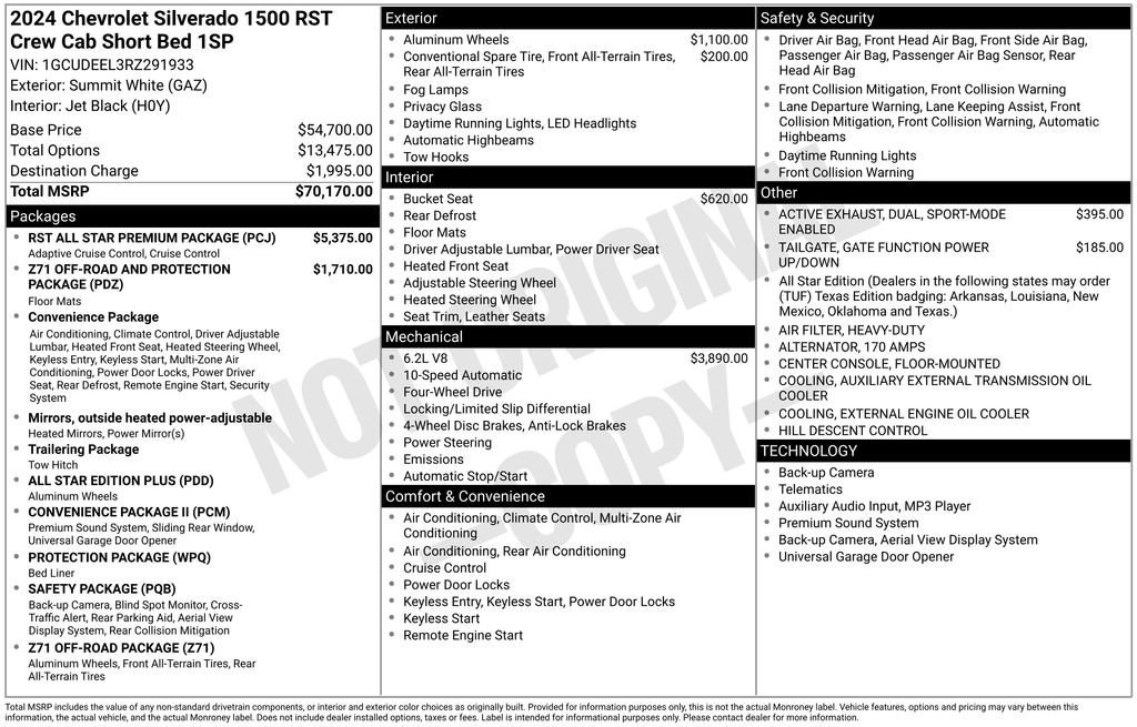 Used 2024 Chevrolet Silverado 1500 RST w/ RST All Star Premium Package image 4