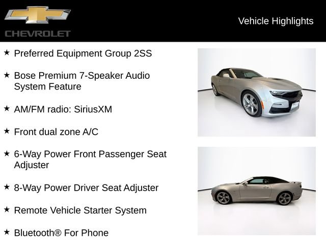 Used 2019 Chevrolet Camaro SS RWD image 5