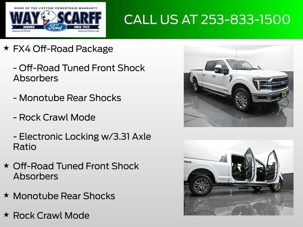New 2025 Ford F150 Lariat w/ Equipment Group 502A High image 12