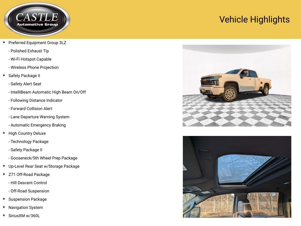 Used 2022 Chevrolet Silverado 2500 High Country w/ Z71 Off-Road Package image 13