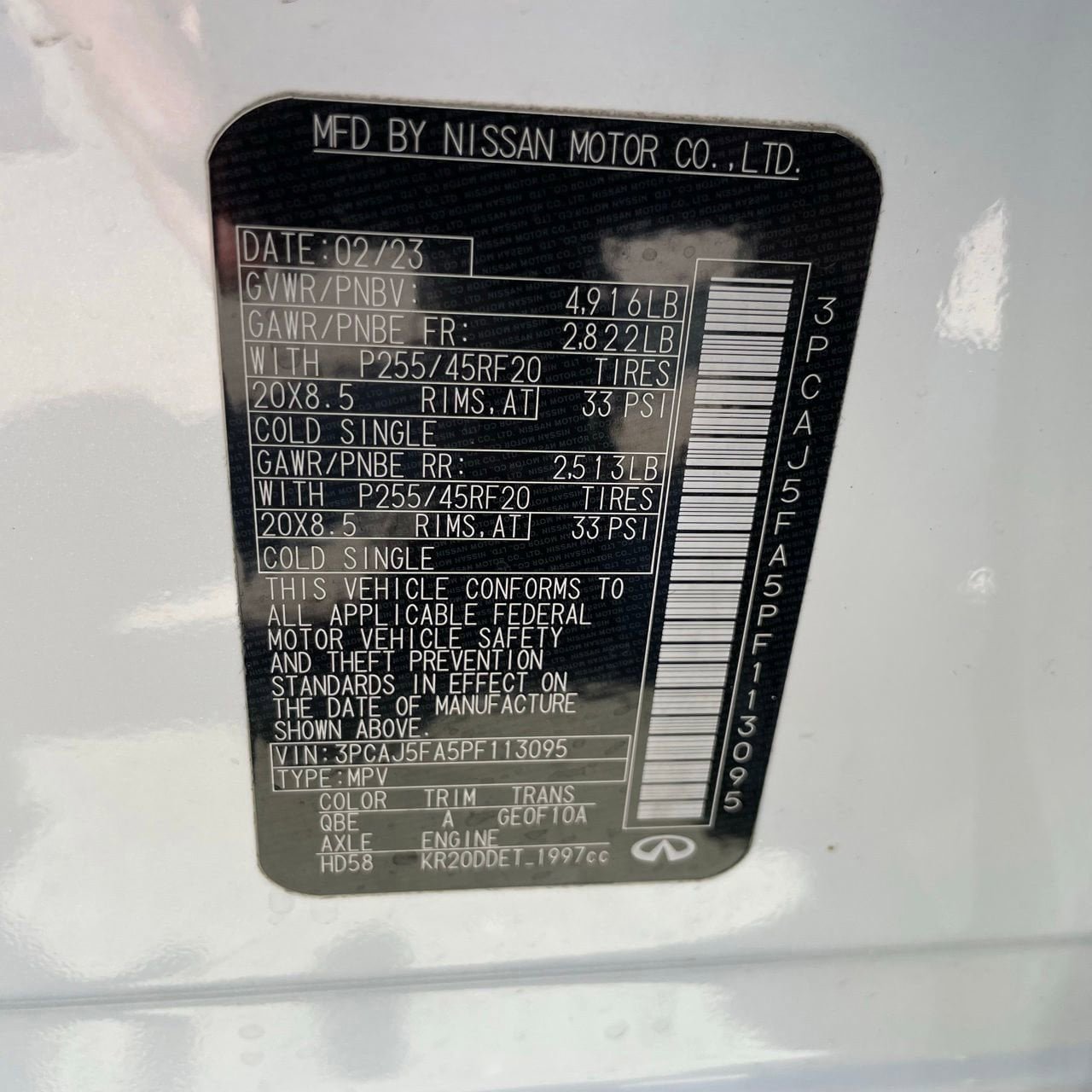Used 2023 INFINITI QX50 Sport FWD image 27