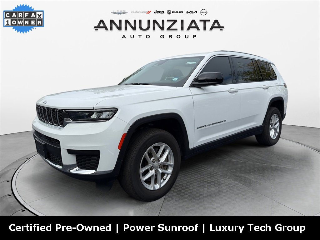 Certified 2022 Jeep Grand Cherokee L Laredo w/ Luxury Tech Group I