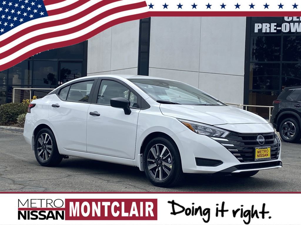 New 2025 Nissan Versa S w/ S Plus Package