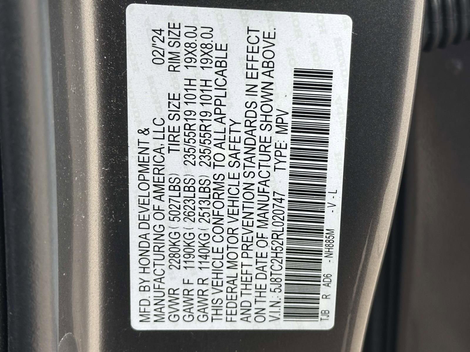 Certified 2024 Acura RDX w/ Technology Package image 25