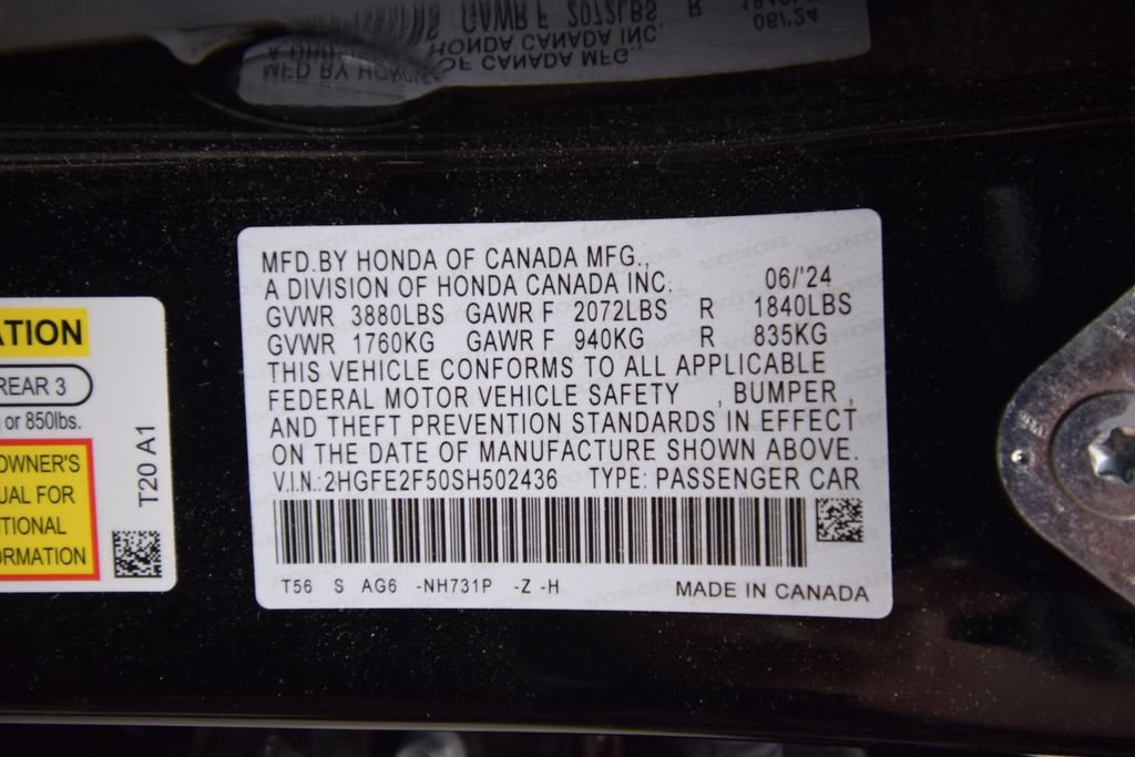 Used 2025 Honda Civic Sport image 27