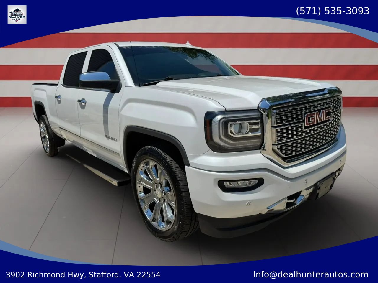 Used 2017 GMC Sierra 1500 Denali w/ Denali Ultimate Package AWD/4WD image 3