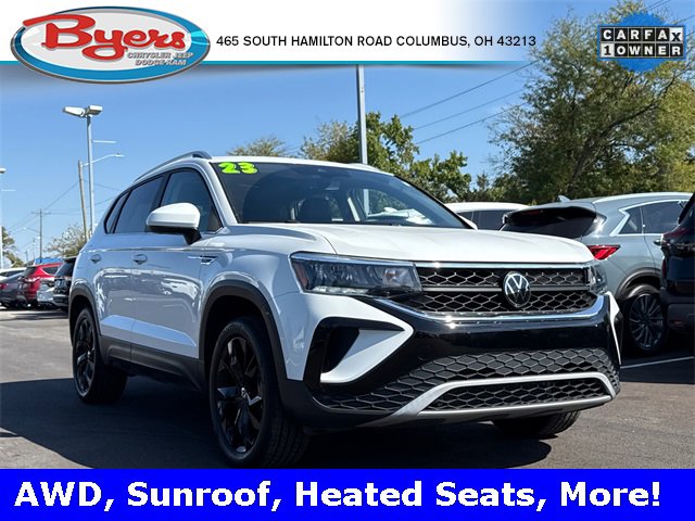 Used 2023 Volkswagen Taos SE w/ Panoramic Sunroof Package