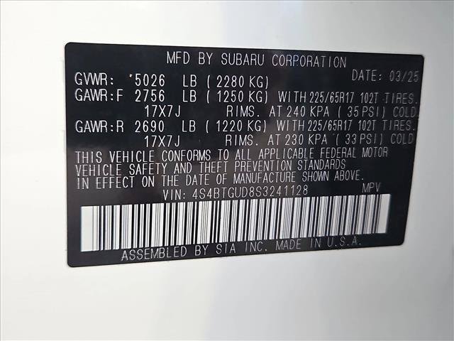 Used 2025 Subaru Outback Wilderness AWD/4WD image 26