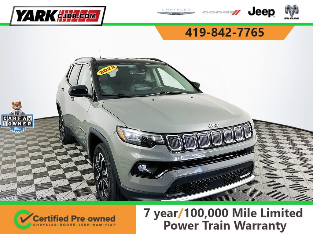 Certified 2022 Jeep Compass Limited