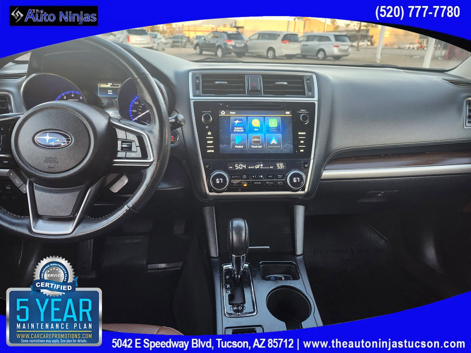 Used 2019 Subaru Outback 2.5i Touring w/ Protection Package #1 image 22