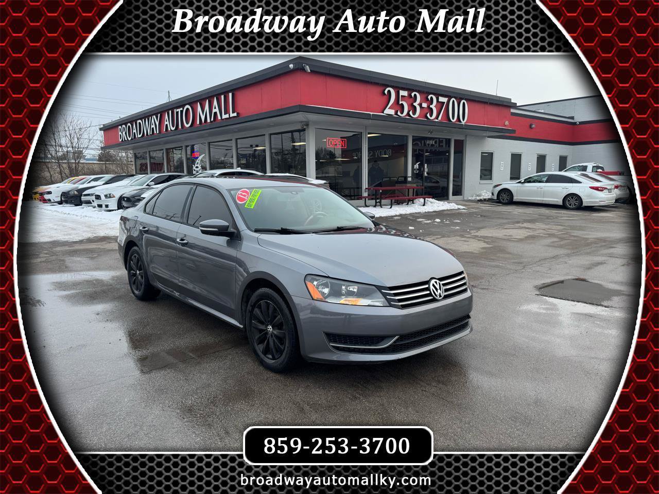 Used 2013 Volkswagen Passat Wolfsburg Edition