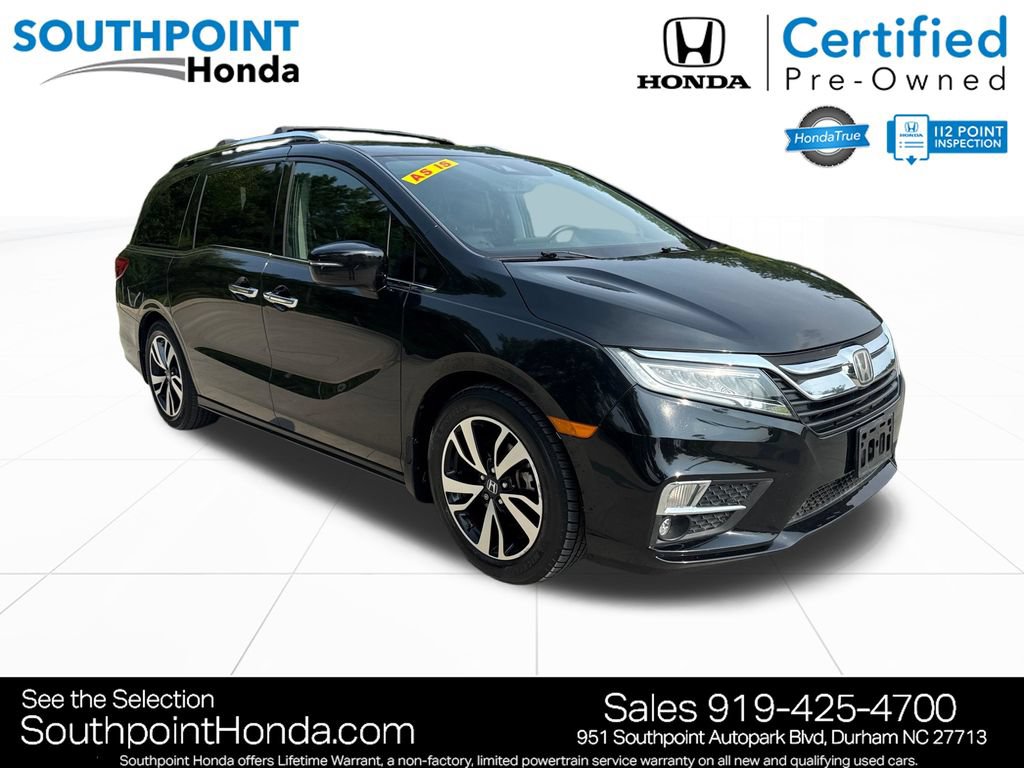 Certified 2019 Honda Odyssey Elite