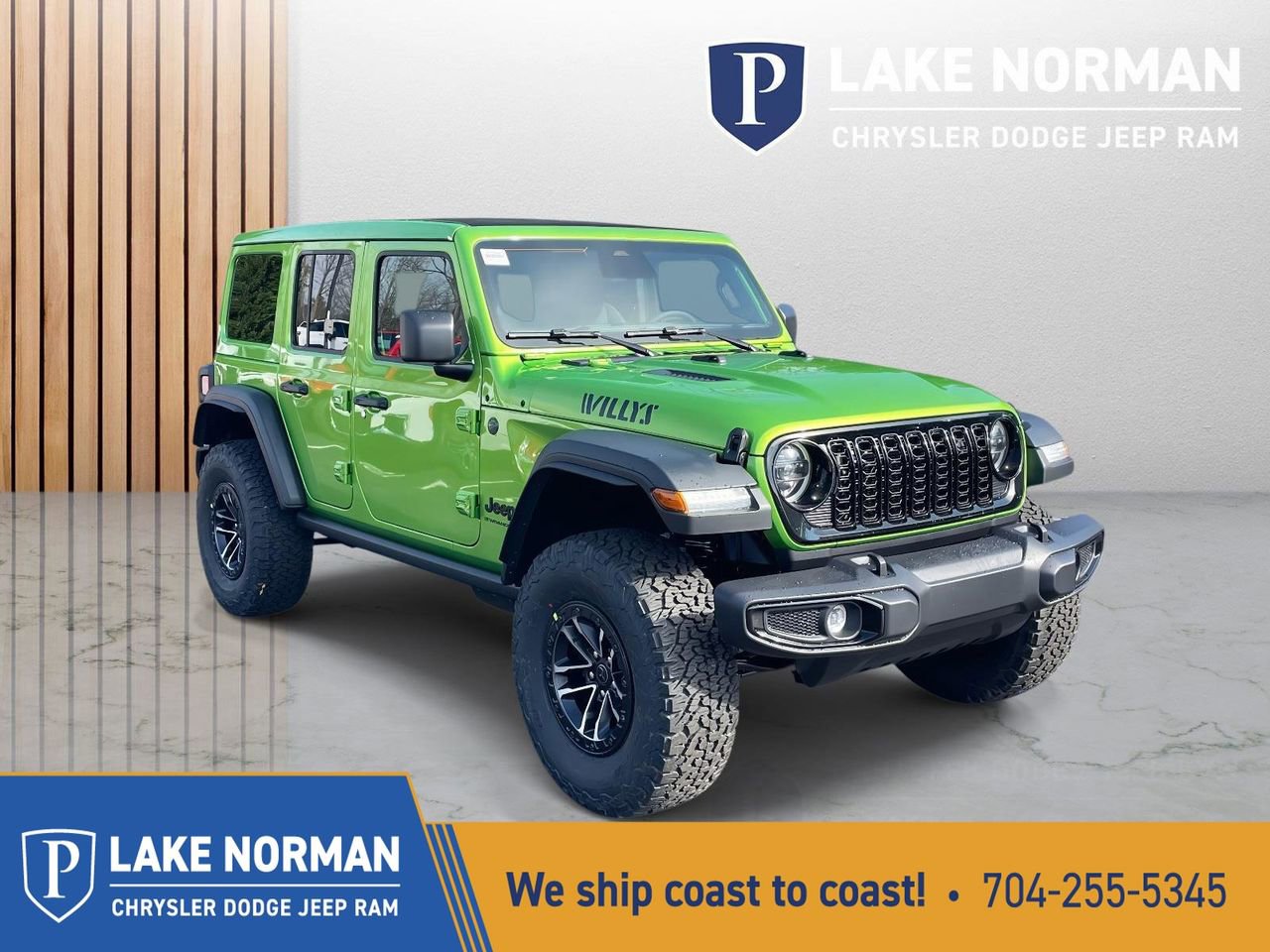 New 2026 Jeep Wrangler Willys