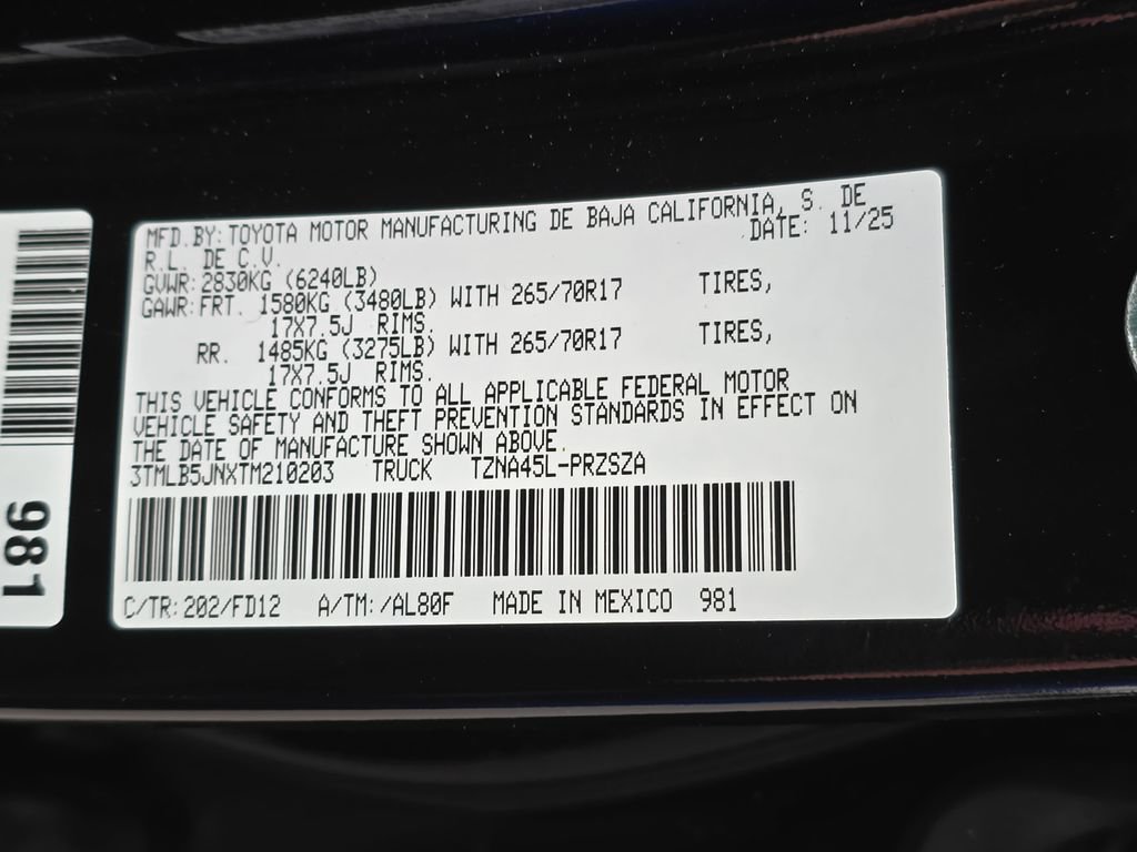 Used 2026 Toyota Tacoma TRD Off-Road AWD/4WD image 35