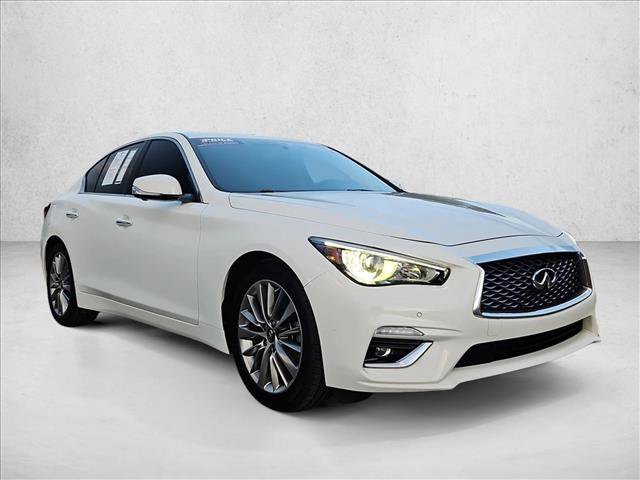 Used 2023 INFINITI Q50 Luxe AWD/4WD video 3