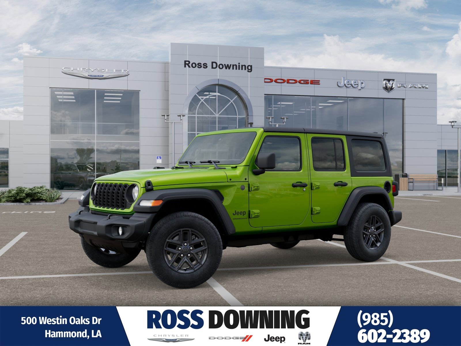 New 2025 Jeep Wrangler Sport S