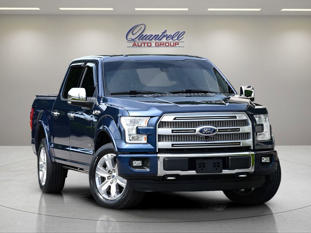 Used 2015 Ford F150 Platinum w/ Equipment Group 701A Luxury AWD/4WD image 1