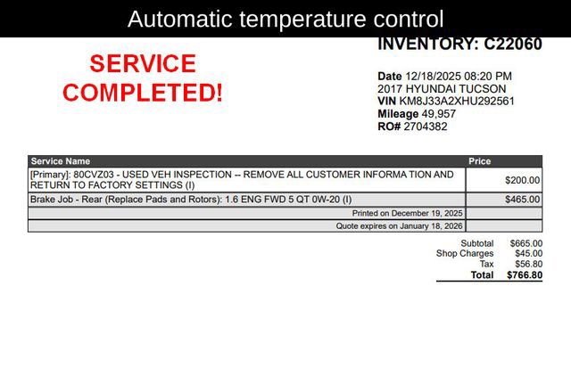 Used 2017 Hyundai Tucson Limited w/ Limited Ultimate Package 03 image 13