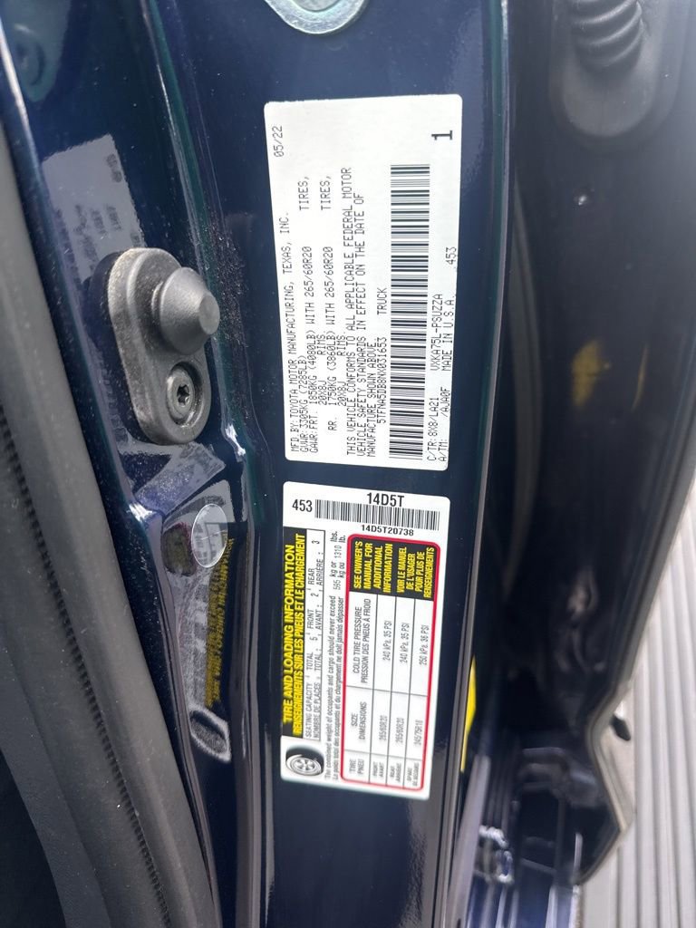 Used 2022 Toyota Tundra Platinum w/ Advanced Package image 58