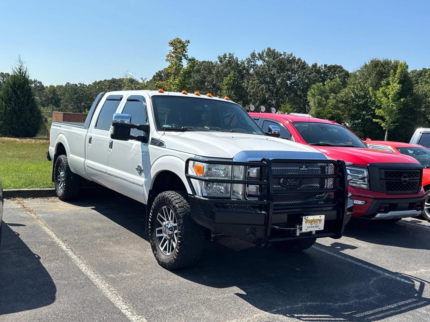 Used 2013 Ford F350 Platinum AWD/4WD image 2