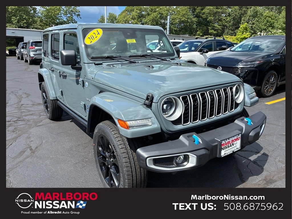 Used 2024 Jeep Wrangler Unlimited Sahara w/ Technology Group