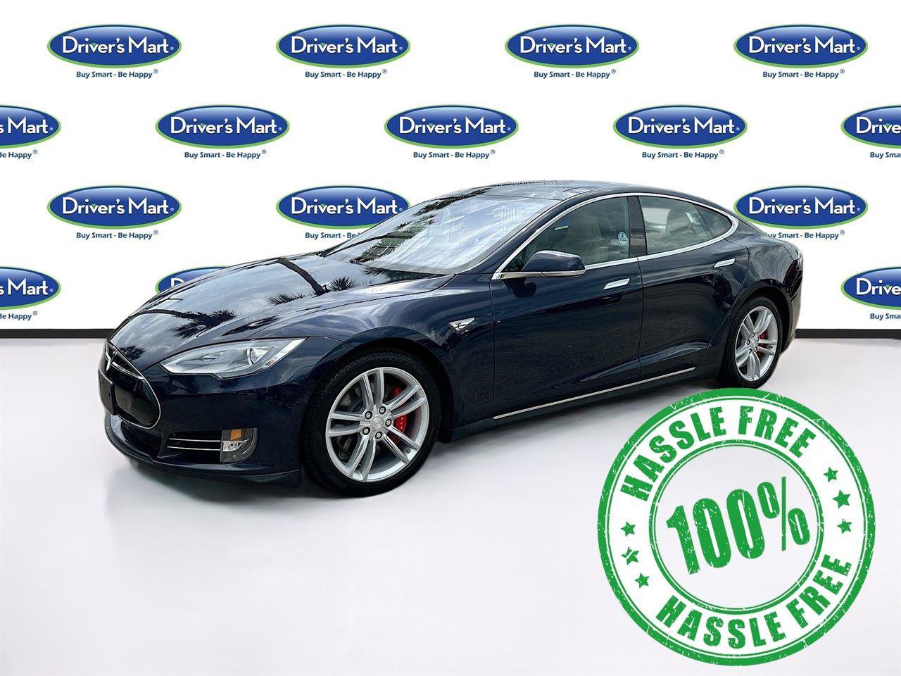 Used 2015 Tesla Model S P85D AWD/4WD image 3