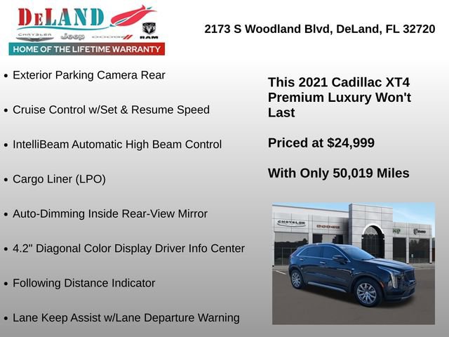 Used 2021 Cadillac XT4 Premium Luxury AWD/4WD image 37