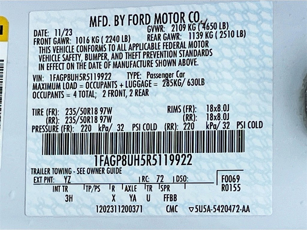 Used 2024 Ford Mustang Premium image 30