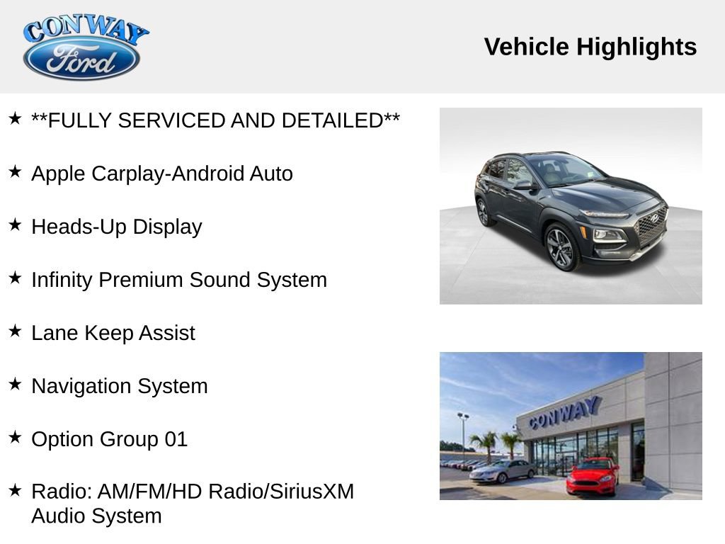 Used 2019 Hyundai Kona Ultimate image 8