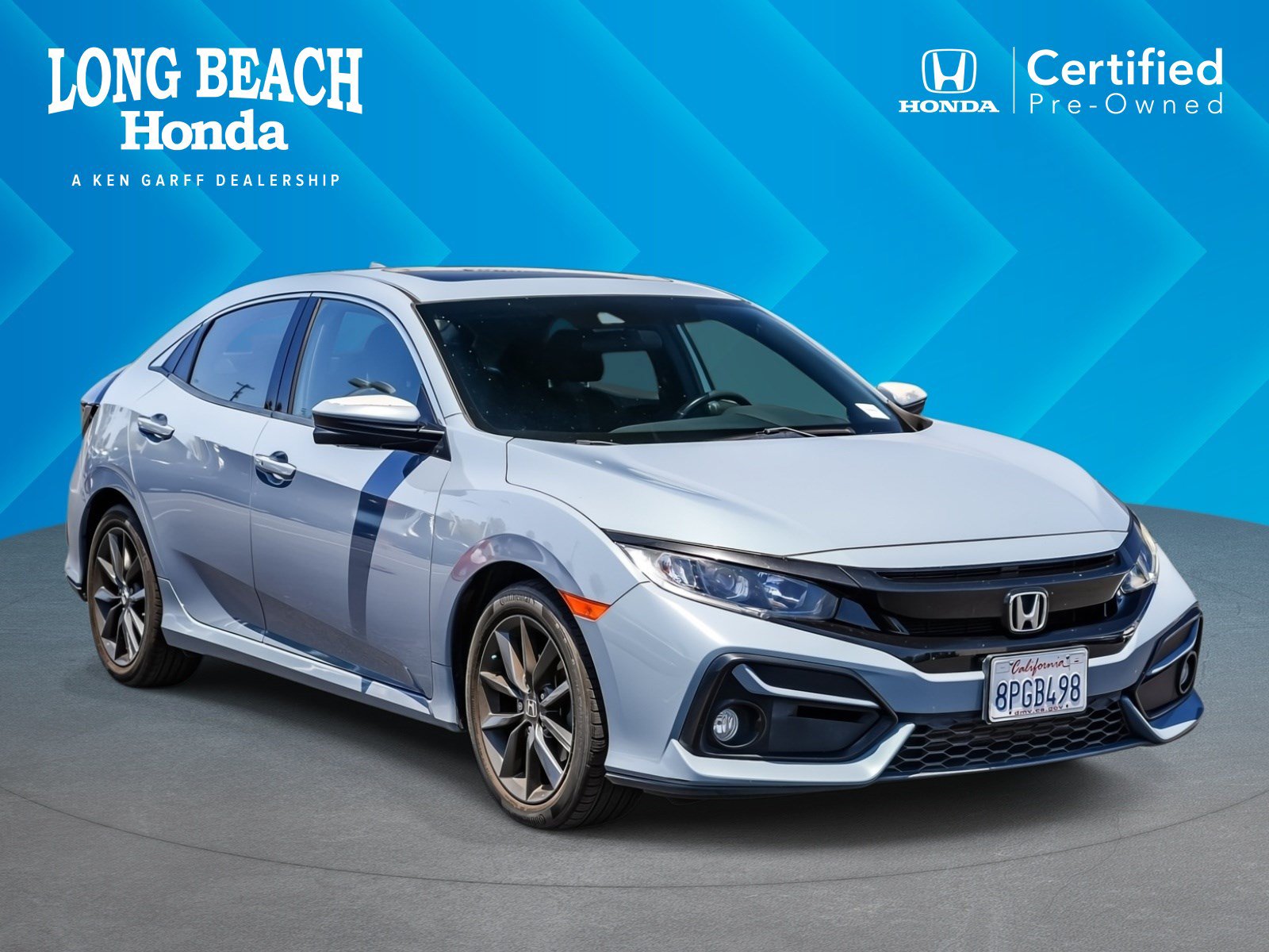 Certified 2020 Honda Civic EX