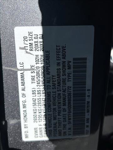 Used 2021 Honda Pilot Elite image 25