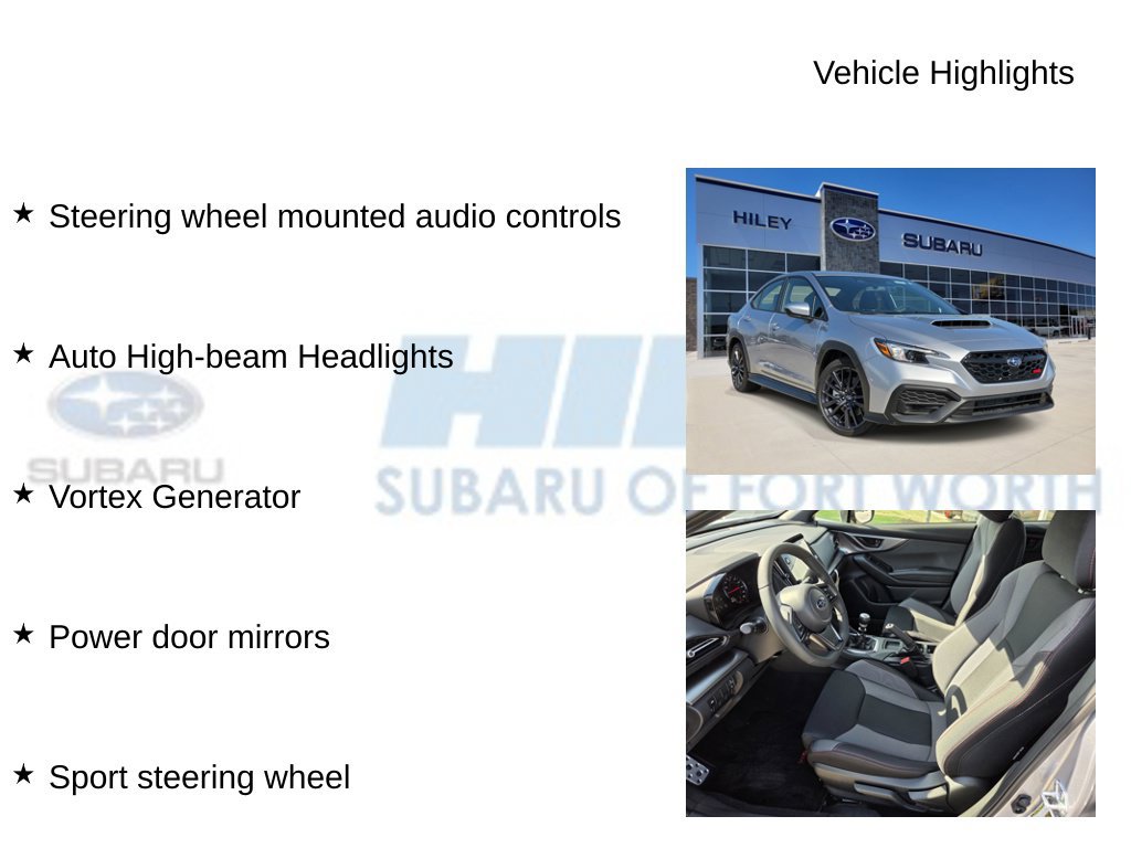 New 2026 Subaru WRX AWD/4WD image 5