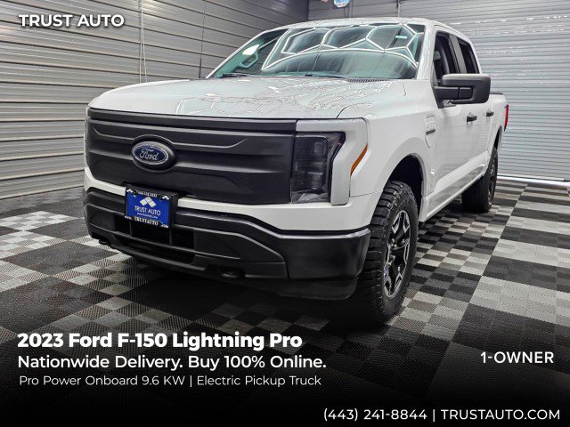Used 2023 Ford F150 Lightning Pro AWD/4WD image 1